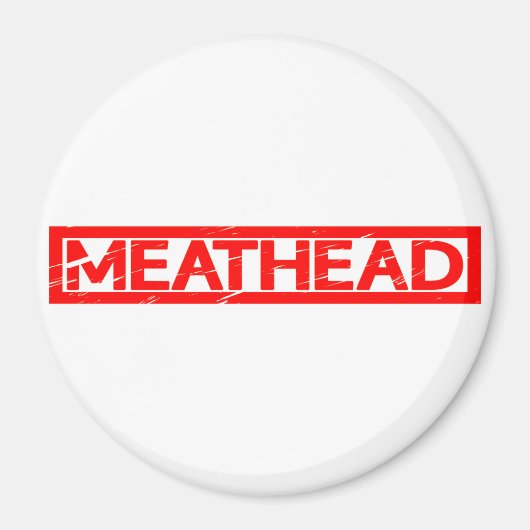Meathead Stamp Magneet (Voorkant)
