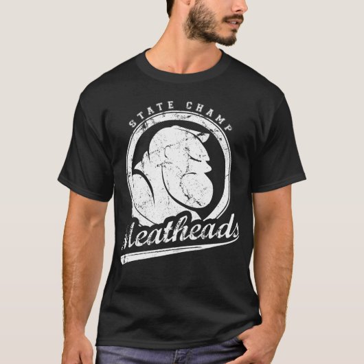 Meatheads t-shirt, versie 1 (donker t-shirt) t-shirt (Voorkant)