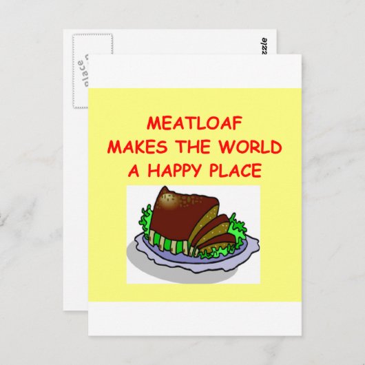 meatloaf briefkaart (Voorkant / Achterkant)