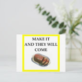 meatloaf briefkaart (Staand voorkant)