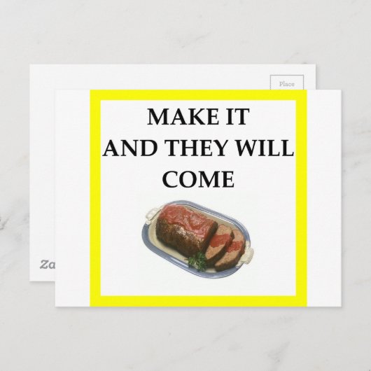 meatloaf briefkaart (Voorkant / Achterkant)