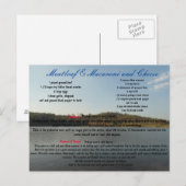 Meatloaf & Macaroni and Cheese Briefkaart (Voorkant / Achterkant)