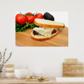 Meatloaf Sandwich Poster (Keuken)