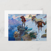 Meat's Not Meat 'Till's in the Pan by Russell Bedankkaart (Voorkant / Achterkant)