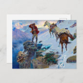 Meat's Not Meat 'Till's in the Pan by Russell Briefkaart (Voorkant / Achterkant)