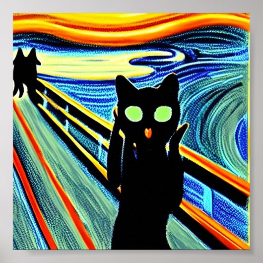 Meauw! Kat! Poster (Voorkant)