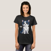 Meauw! Kat T-shirt (Voorkant volledig)