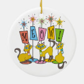 Meauw! Keramisch Ornament (Achterkant)