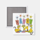 Meauw! Magneet (Voorkant / Achterkant)