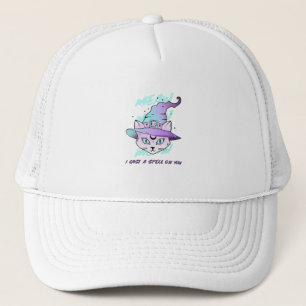 MEAW MEAW Ik werp een spreuk op jou Trucker Pet