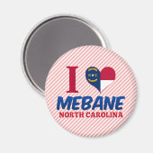 Mebane, North Carolina Magneet (Voorkant / Achterkant)