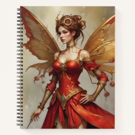 Mecánica en Rojo y Oro Notitieboek