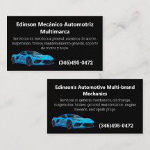 Mecánico Automotriz Spaans Engels Mechanic