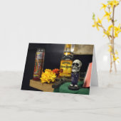 MECA's 2008 Dag van het Doodfestival Kaart (Gele Bloem)