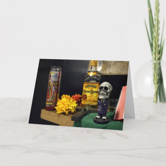 MECA's 2008 Dag van het Doodfestival Kaart (Voorkant)