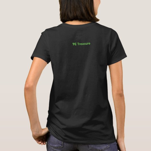  MECC-Logo ontwerp zwart T-shirt (Achterkant)