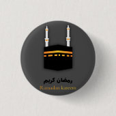 Mecca en Ramadan Mubarak 2019 Ronde Button 3,2 Cm (Voorkant)