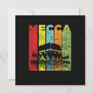 Mecca Hajj moslimislam Allah Mosque Quran Gift Kaart