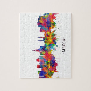 Mecca KSA Skyline Legpuzzel