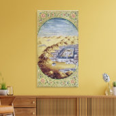 Mecca omgeven door de bergen van Arafa Canvas Afdruk (Insitu (Woonkamer))