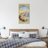 Mecca omgeven door de bergen van Arafa Canvas Afdruk (Insitu (Slaapkamer))