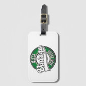 Mecca saudi arabia  logo bagagelabel (Voorkant (verticaal))