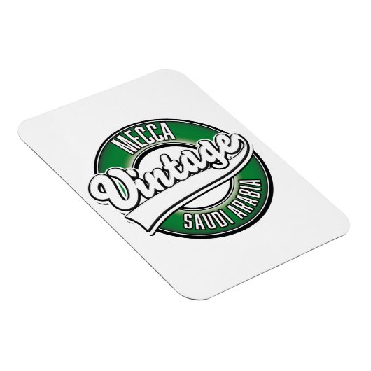 Mecca saudi arabia  logo magneet (Rechterzijde)