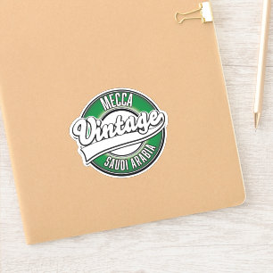 Mecca saudi arabia  logo sticker
