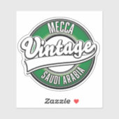 Mecca saudi arabia logo sticker (Vel)