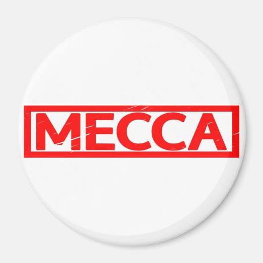 Mecca Stamp Magneet (Voorkant)
