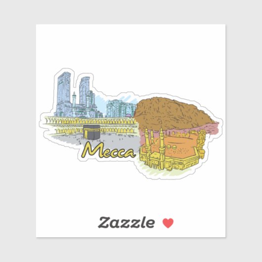 mecca sticker (Vel)