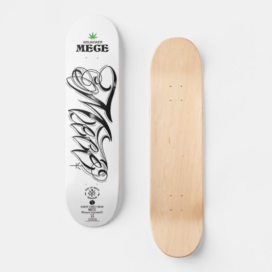 mece deck skateboard (Voorkant)