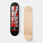mece japan persoonlijk skateboard (Voorkant)