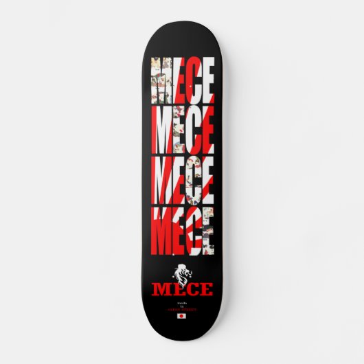 mece japan persoonlijk skateboard (Voorkant)