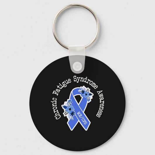 Mecfs Chronisch Vermoeidheidssyndroom Bewustzijn B Sleutelhanger (Voorkant)