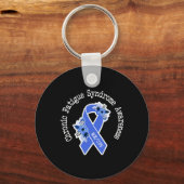 Mecfs Chronisch Vermoeidheidssyndroom Bewustzijn B Sleutelhanger (Voorkant)