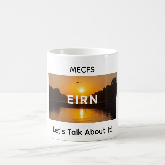 MECFS Laten we het erover hebben! Koffiemok (Center)