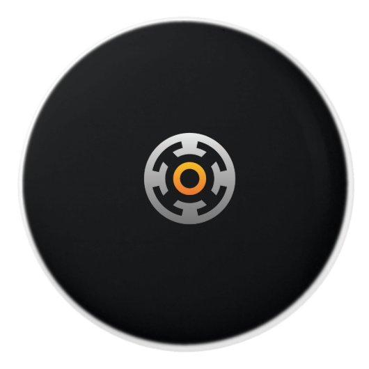 Mech Ceramic Knob. Keramische Knop (Voorkant)