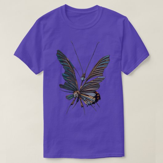 Mech-vlinder T-shirt (Design voorkant)