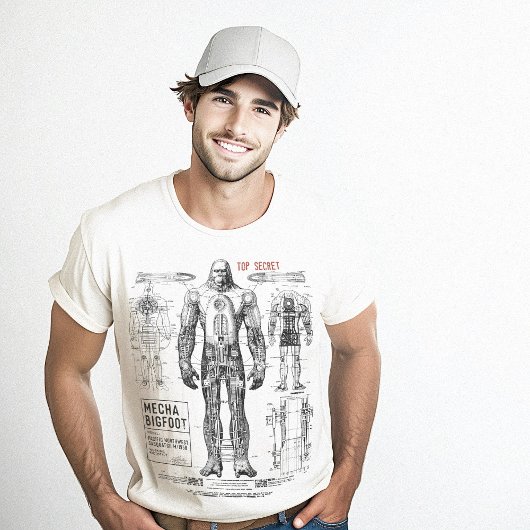 Mecha Bigfoot 1958 Top Secret Prototype