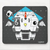 Mecha Cockblock Mousepad Muismat (Voorkant)