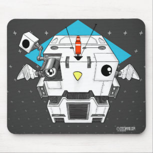Mecha Cockblock Mousepad Muismat