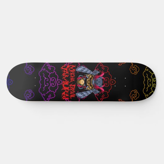 Mecha Devil Samurai Persoonlijk Skateboard (Horizontaal)
