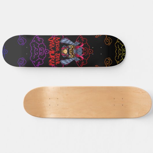 Mecha Devil Samurai Persoonlijk Skateboard (Horizontaal)