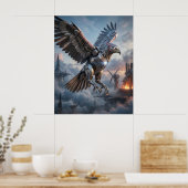Mecha Eagle Forge Poster (Keuken)
