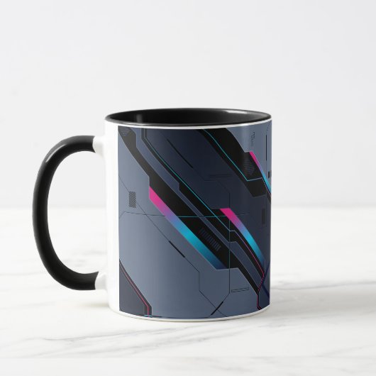 Mecha Fuel Cell | Personalized Gamer Coffee Mug Mok (Links)
