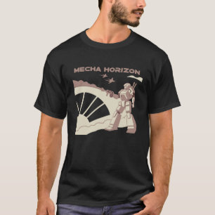 Mecha Horizon – futuristisch T-shirt voor oorlogsm