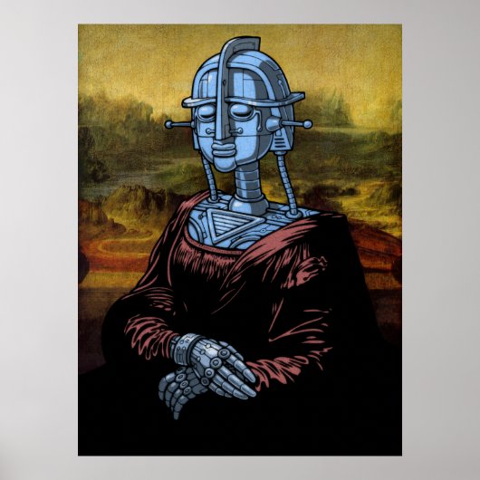 Mecha Lisa Poster (Voorkant)