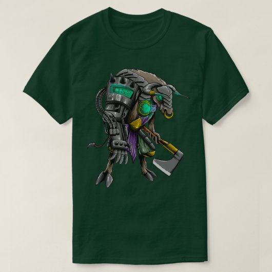 mecha minotaur t-shirt (Design voorkant)