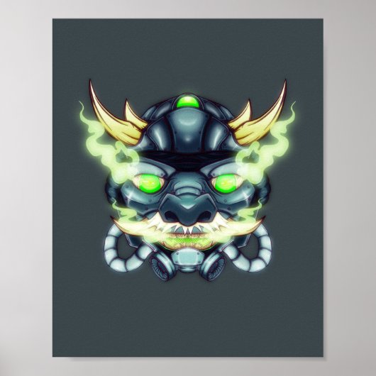 Mecha Oni Poster (Voorkant)